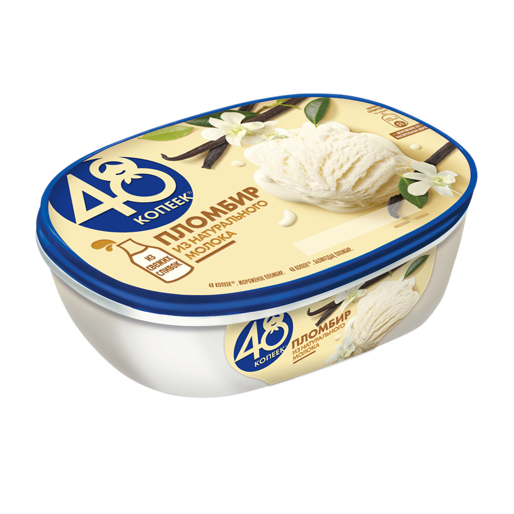 Изображение товара Мороженое Пломбир 48 Копеек 450г