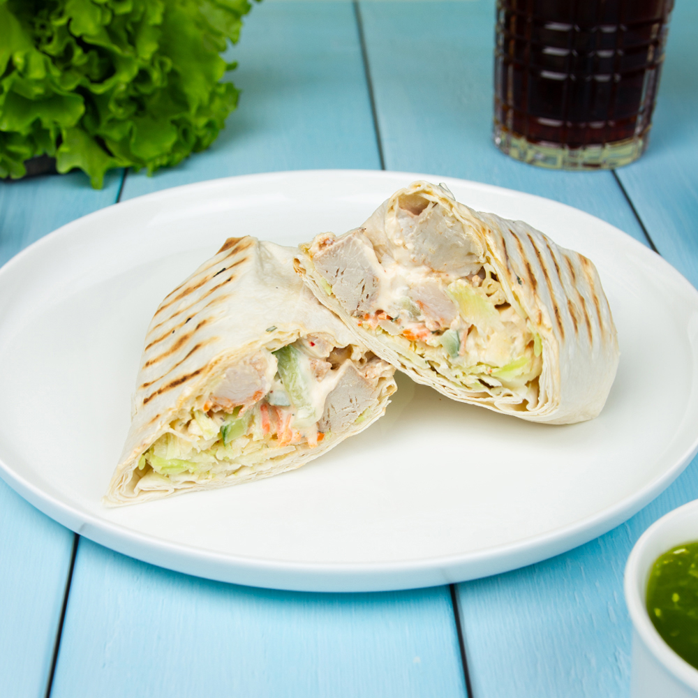 Изображение товара Шаурма со Свининой 400г - 0. 4 кг, с аджикой и майонезом