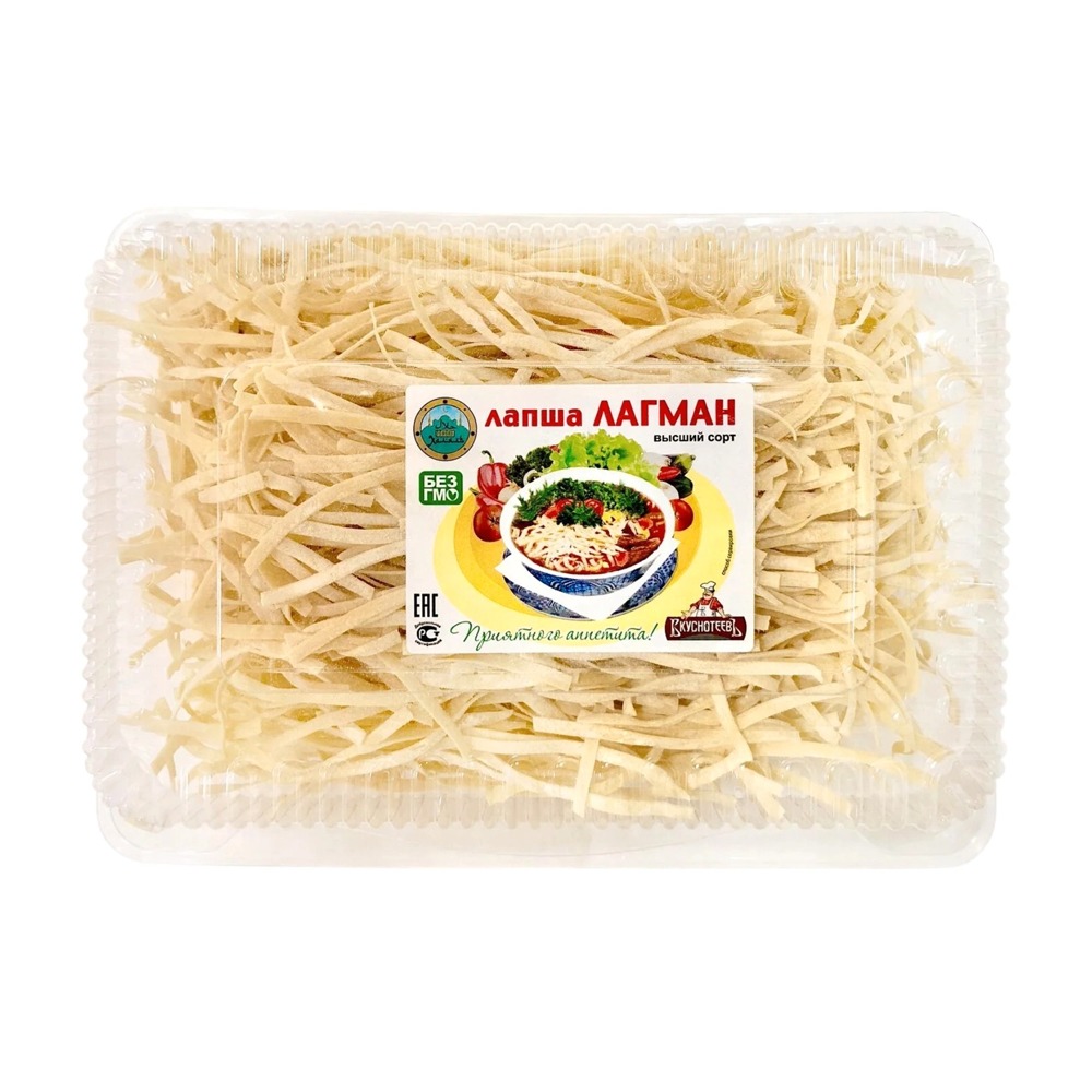 Изображение товара Лапша Вкуснотеевъ для Лагмана 500г