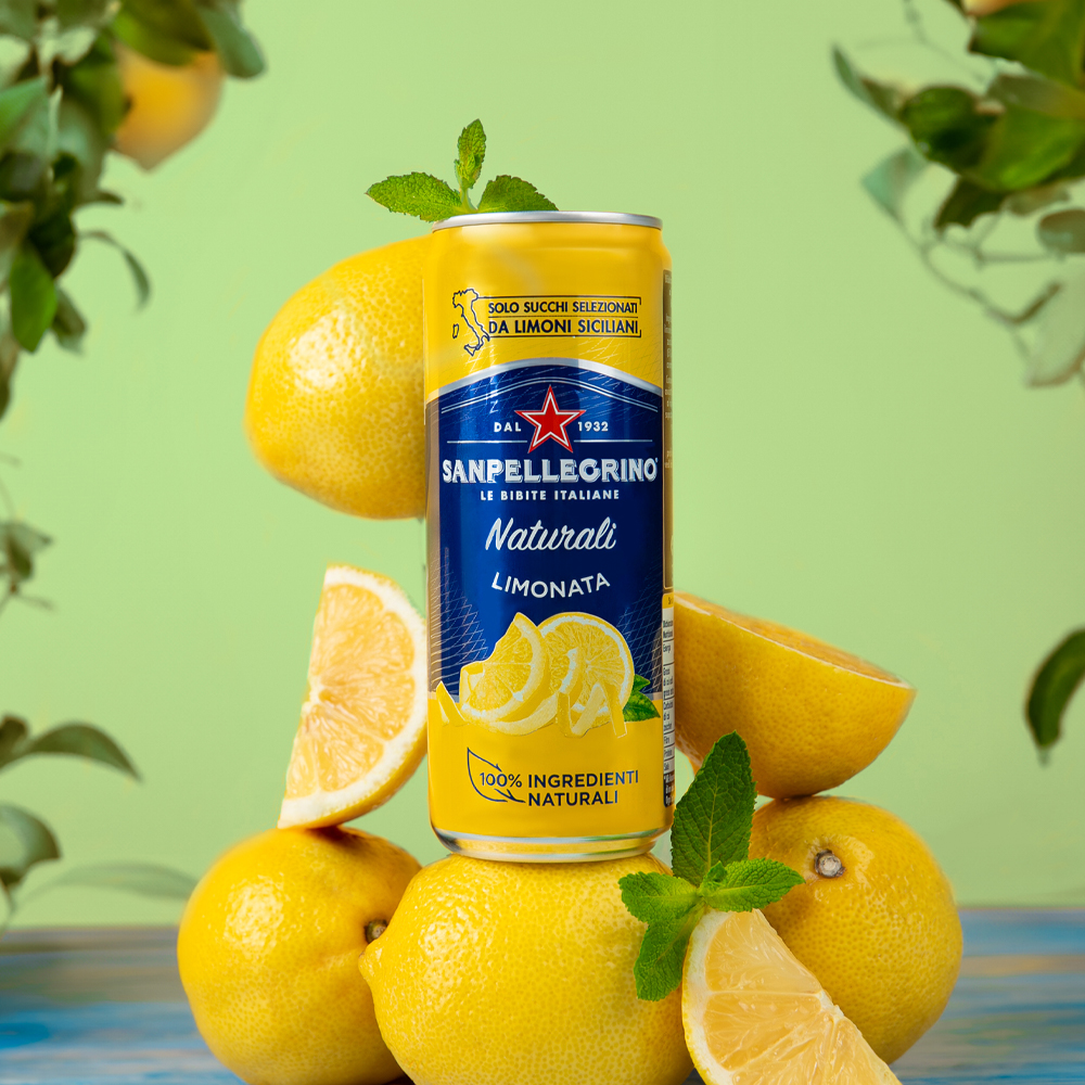 Изображение товара Sanpellegrino Limonata 0, 33 л - натуральный лимонный напиток Италия