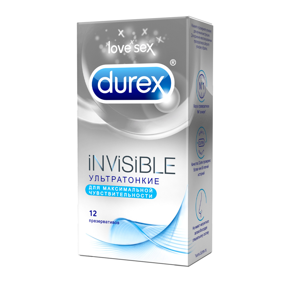 Изображение товара Презервативы Durex Invisible №12