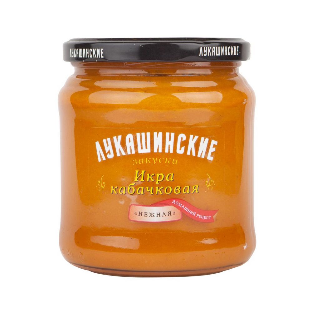 Изображение товара Икра кабачковая Нежная ЛУКАШИНСКИЕ 460 г