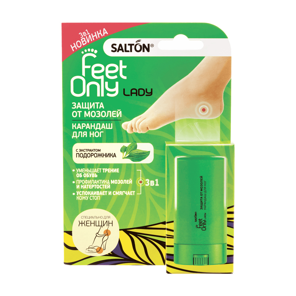 Изображение товара Карандаш для Ног Salton Feet Only Защита от Мозолей