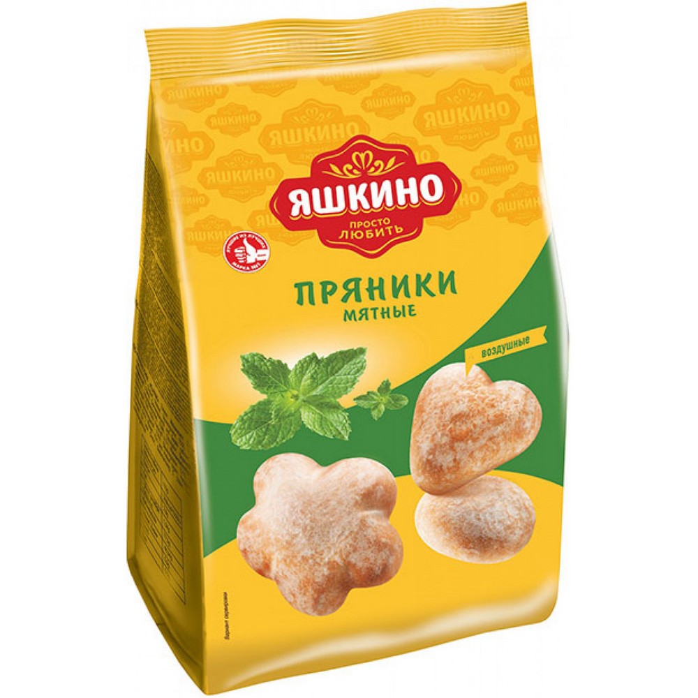 Изображение товара Пряники Яшкино Мятные 350г