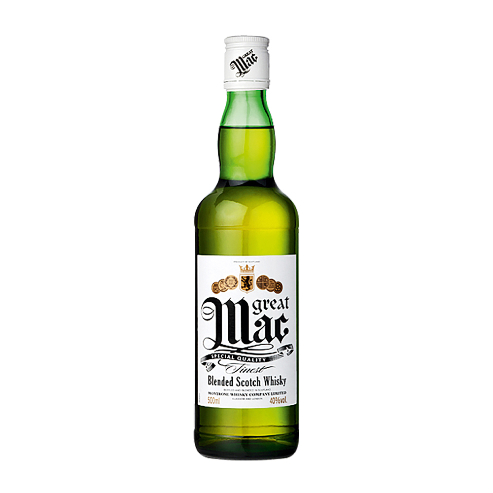 Изображение товара Виски Шотландский Грэйт Мак 40% 0,5л