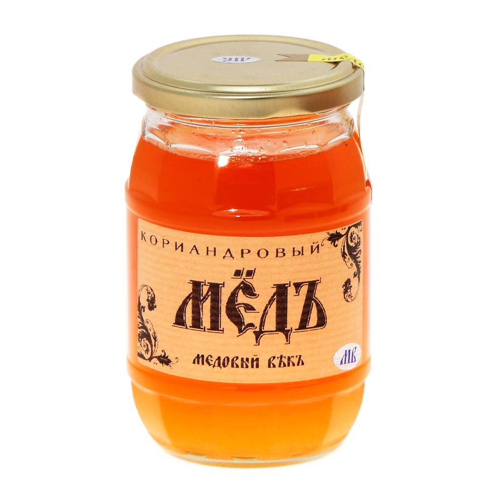 Изображение товара Кориандровый мёд 450 г МЕДОВЫЙ ВЕК - натуральный, ароматный
