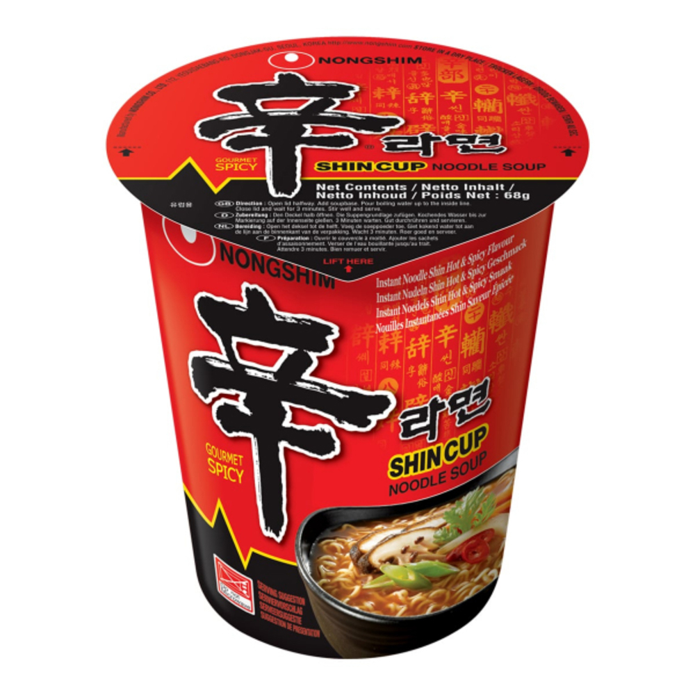 Изображение товара Лапша Nongshim Шин Рамен 72г