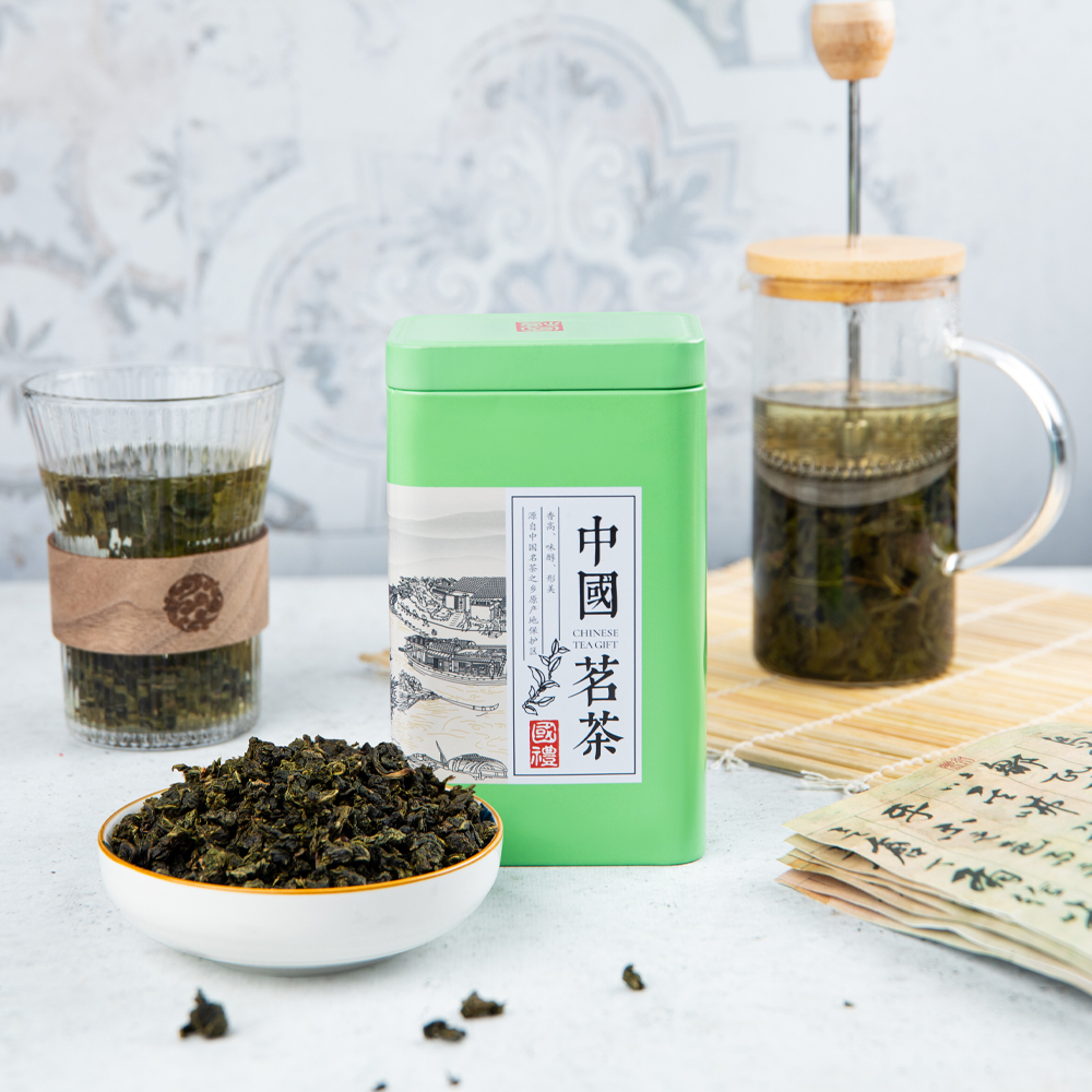 Изображение товара Чай Зеленый SPAR Молочный Улун 150г ж/б