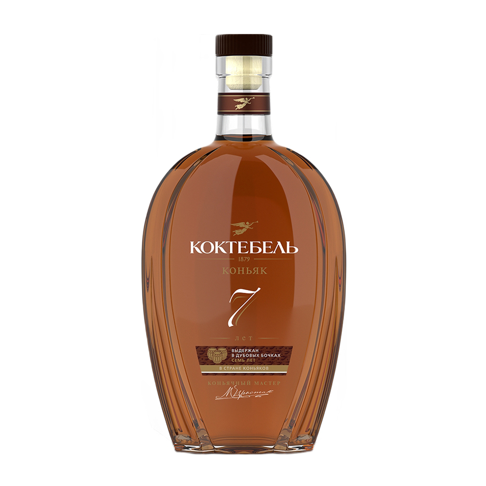 Изображение товара Коньяк Российский Коктебель 7 Лет 40% 0,5л
