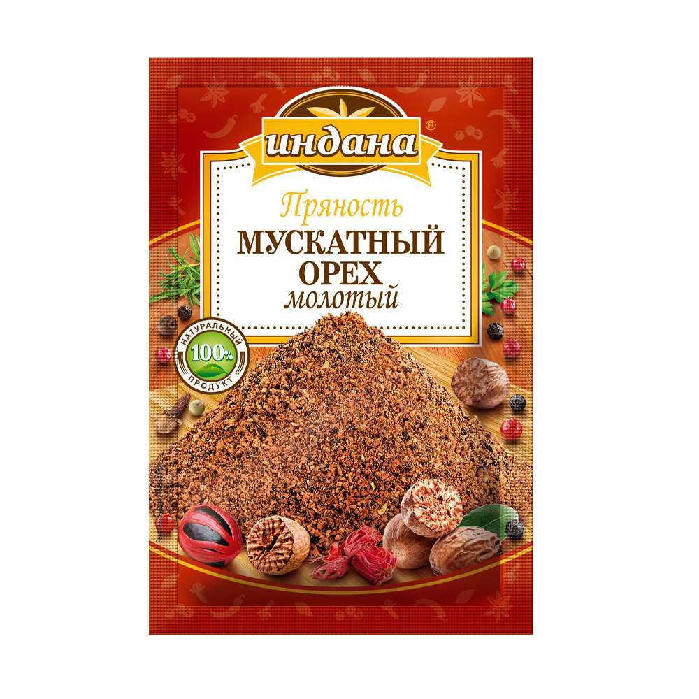 Изображение товара Орех Мускатный Индана Молотый 15г
