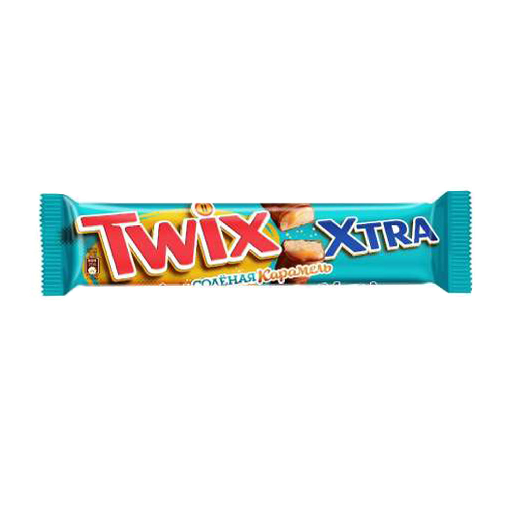 Изображение товара Шоколадный Батончик Twix Xtra Соленая Карамель 82г