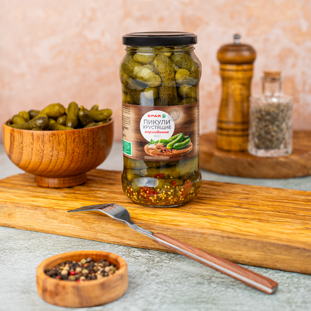 Изображение товара SPAR Пикули Хрустящие Маринованные 500 г