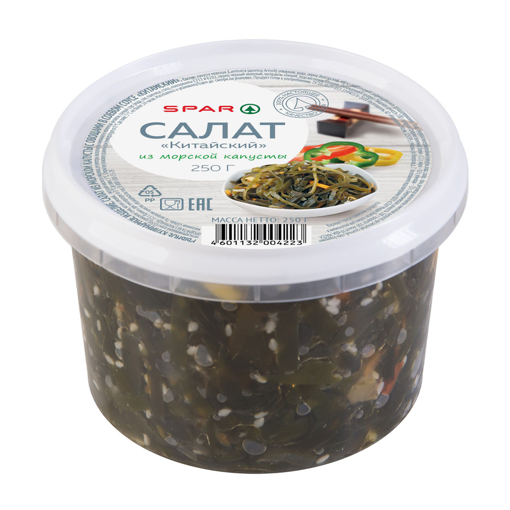 Изображение товара Салат SPAR Китайский из Морской Капусты 250г