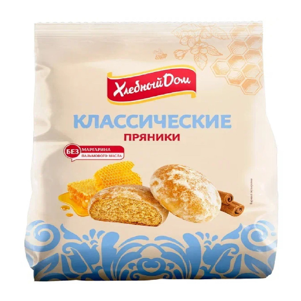 Изображение товара Пряники Хлебный дом классические 0.3 кг