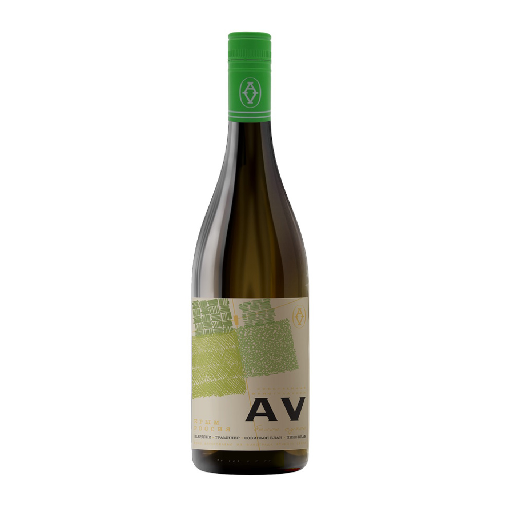 Изображение товара Вино ALMA VALLEY Белое сухое 13,5% 0,75л