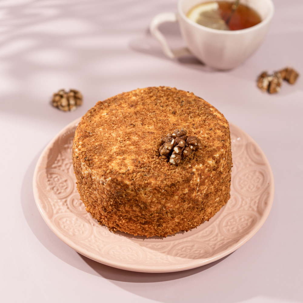 Изображение товара Торт Бенто Морковный с Грецким Орехом 470г