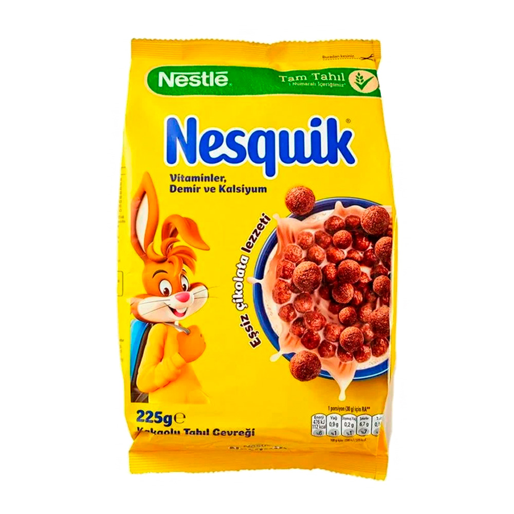 Изображение товара Готовый Завтрак Nesquik Шарики Шоколадные 225г