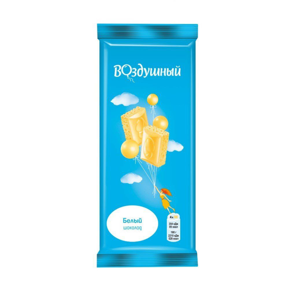 Изображение товара Шоколад Воздушный Белый Пористый 80г