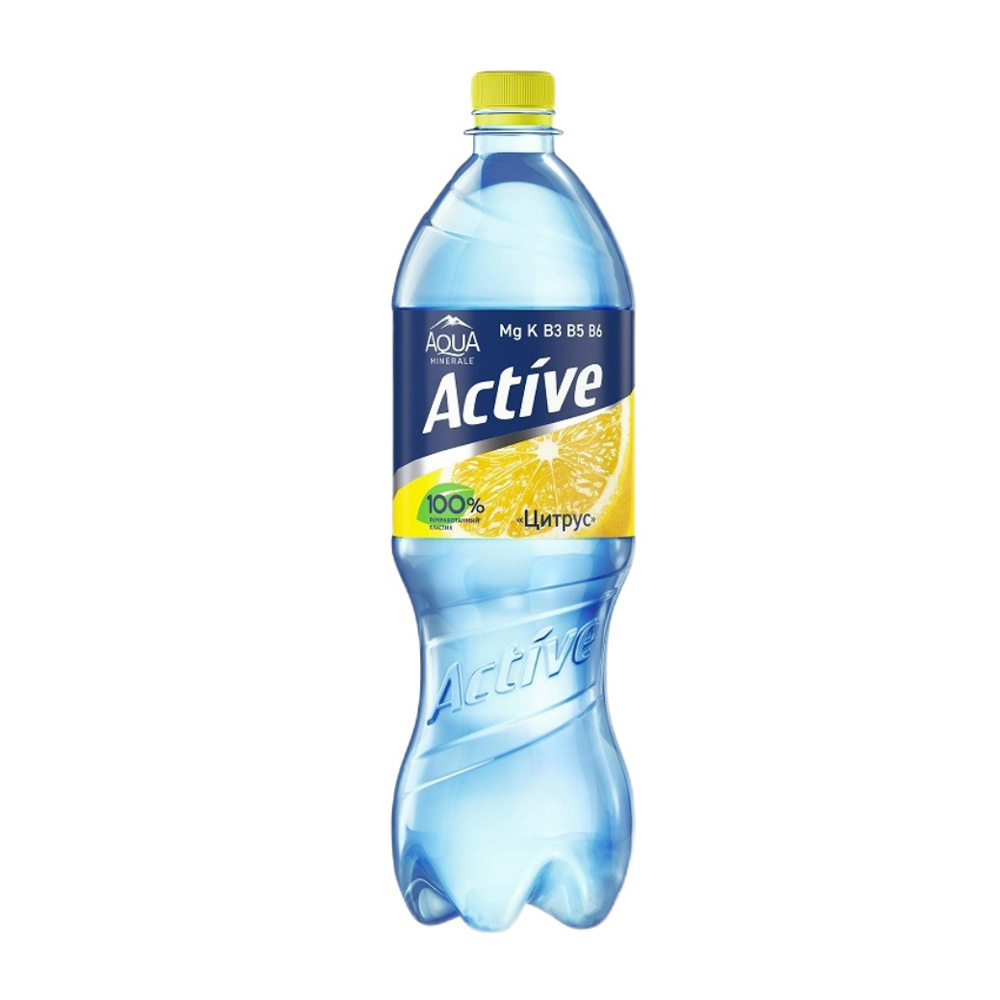 Изображение товара Вода Aqua Minerale Active Цитрус 1л