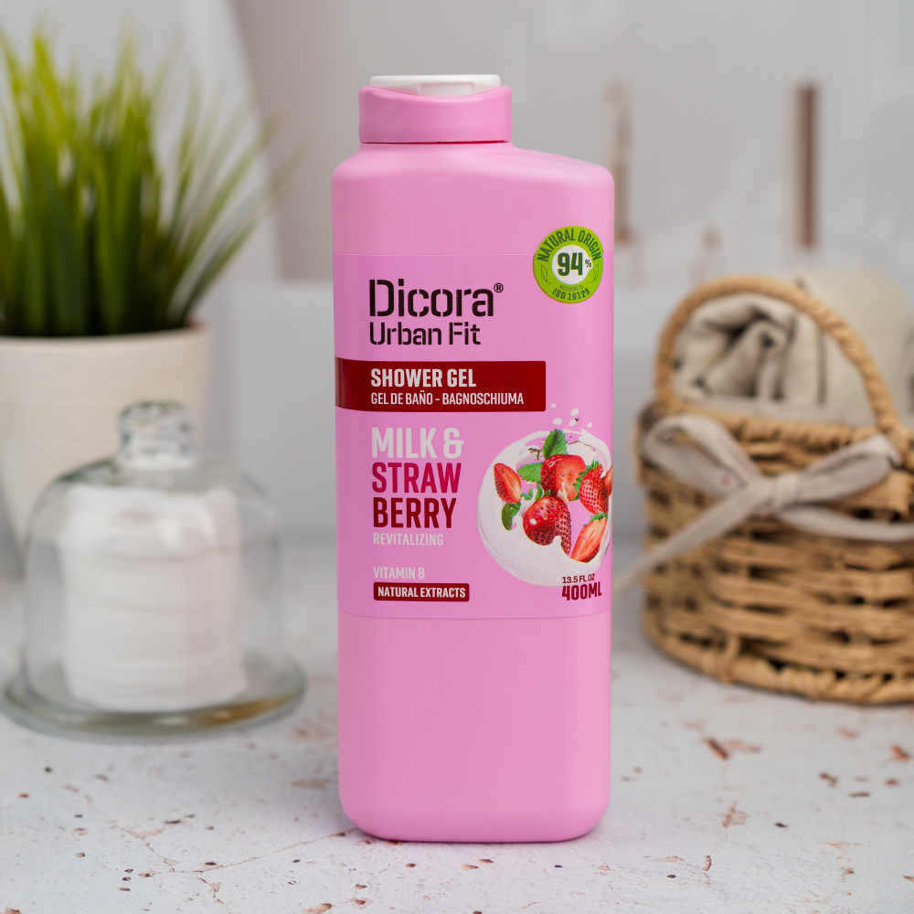 Изображение товара Гель для Душа Dicora Молоко и Клубника 400мл