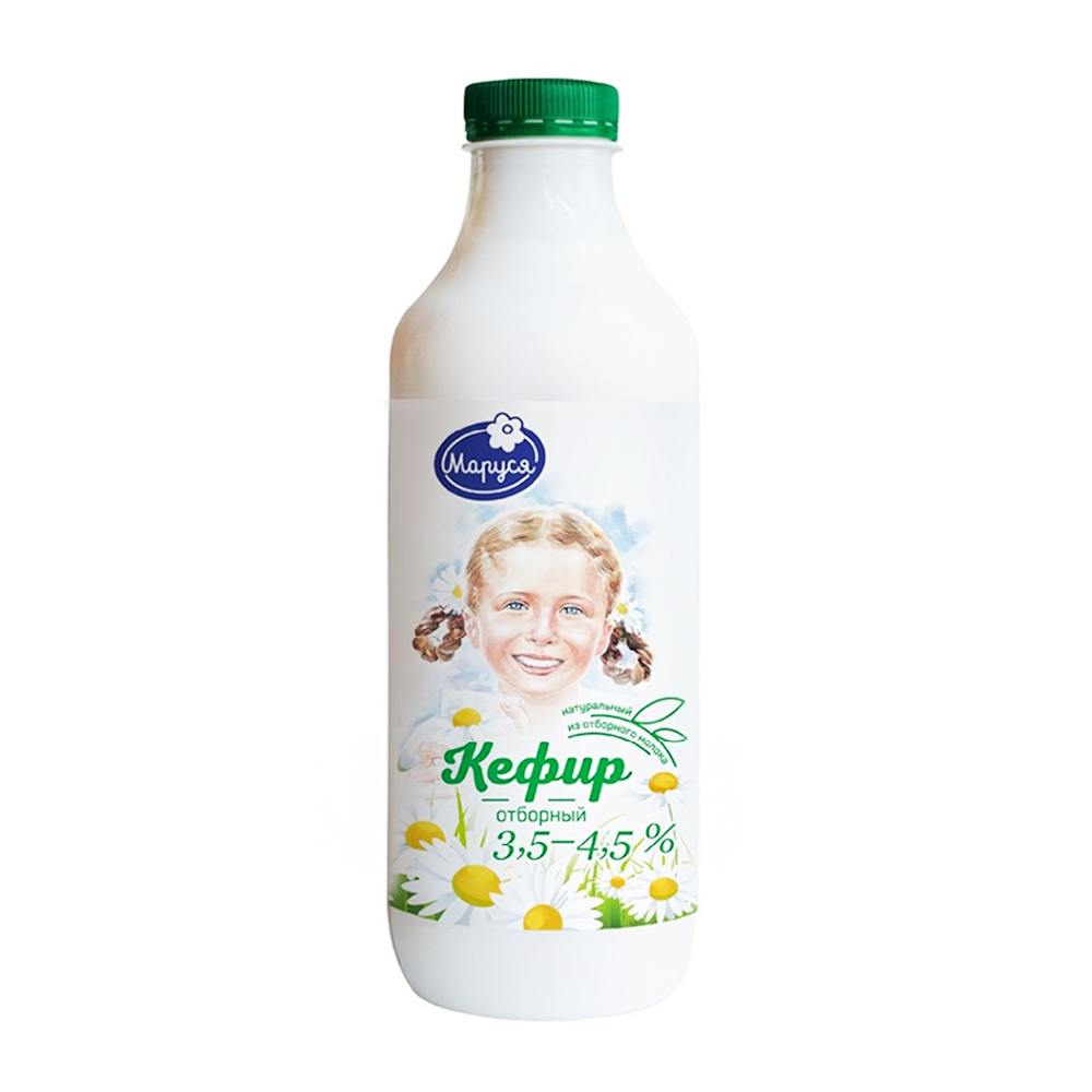 Изображение товара Кефир Маруся Отборный 3, 5% 0, 93 кг - густой и нежный