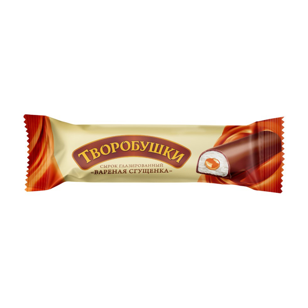 Изображение товара Сырок Творожный Творобушки Вареная Сгущенка 20% 40г