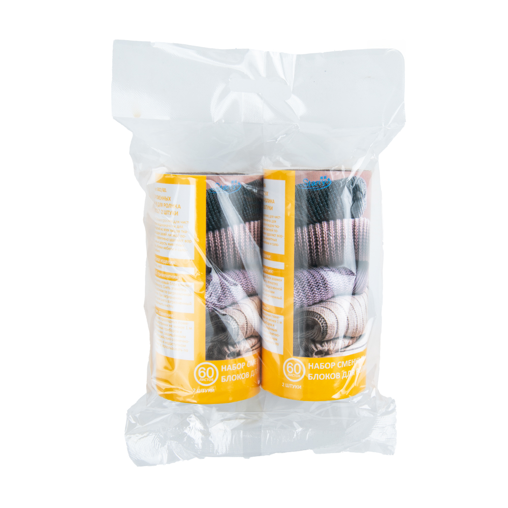Изображение товара Набор сменных блоков для ролика 60 листов, 2 шт