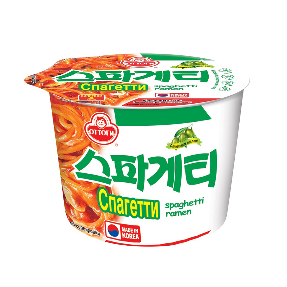 Изображение товара Лапша Оттоги Быстрого Приготовления Спагетти Рамен 120г