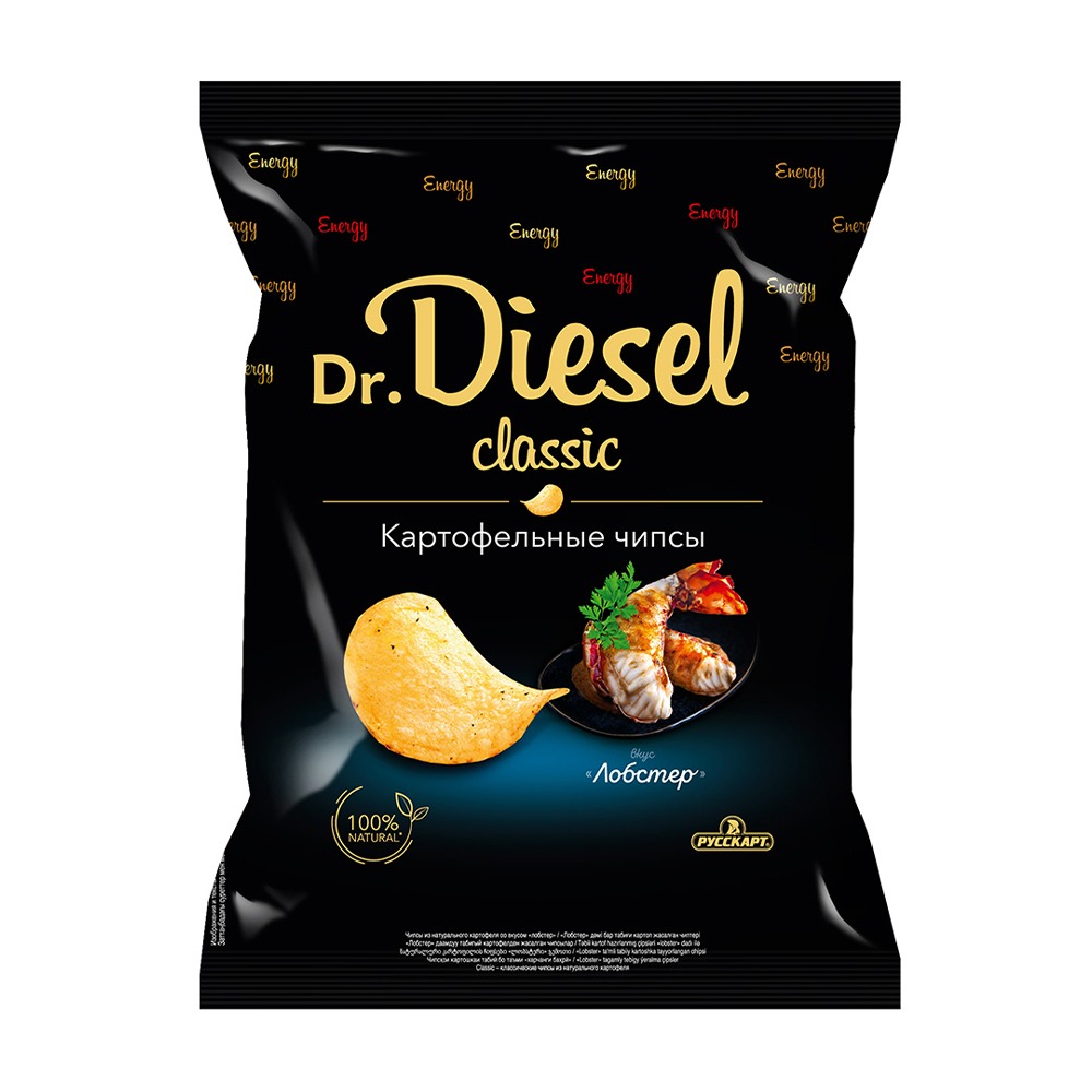 Изображение товара Чипсы Dr.Diesel Лобстер 120г