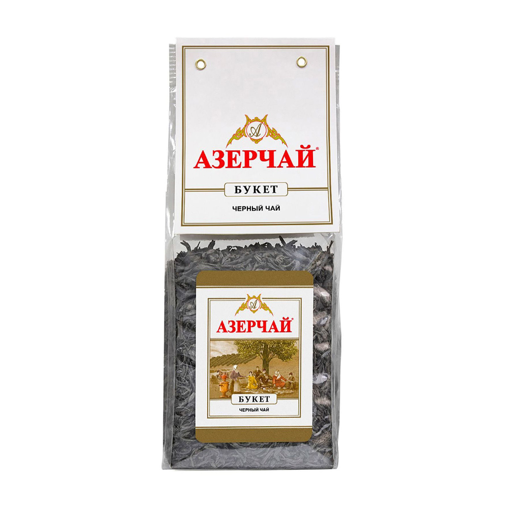 Изображение товара Чай Черный Азерчай Букет Листовой 200г м/у