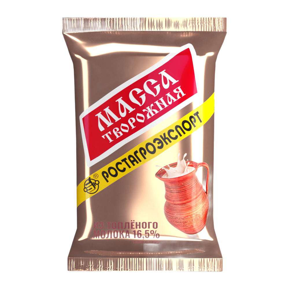 Изображение товара Творожная Масса Ростагроэкспорт Топленое Молоко 16,5% 100г