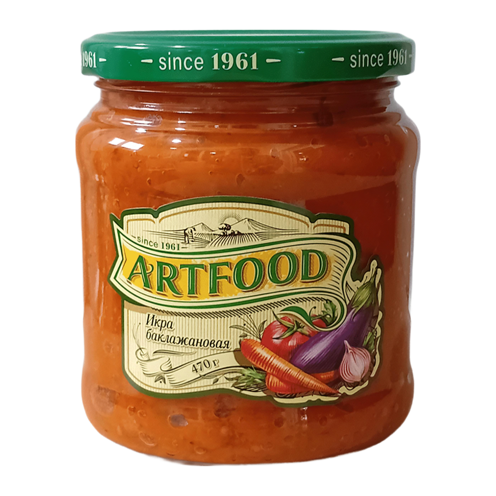 Изображение товара Икра Artfood Баклажановая 470г