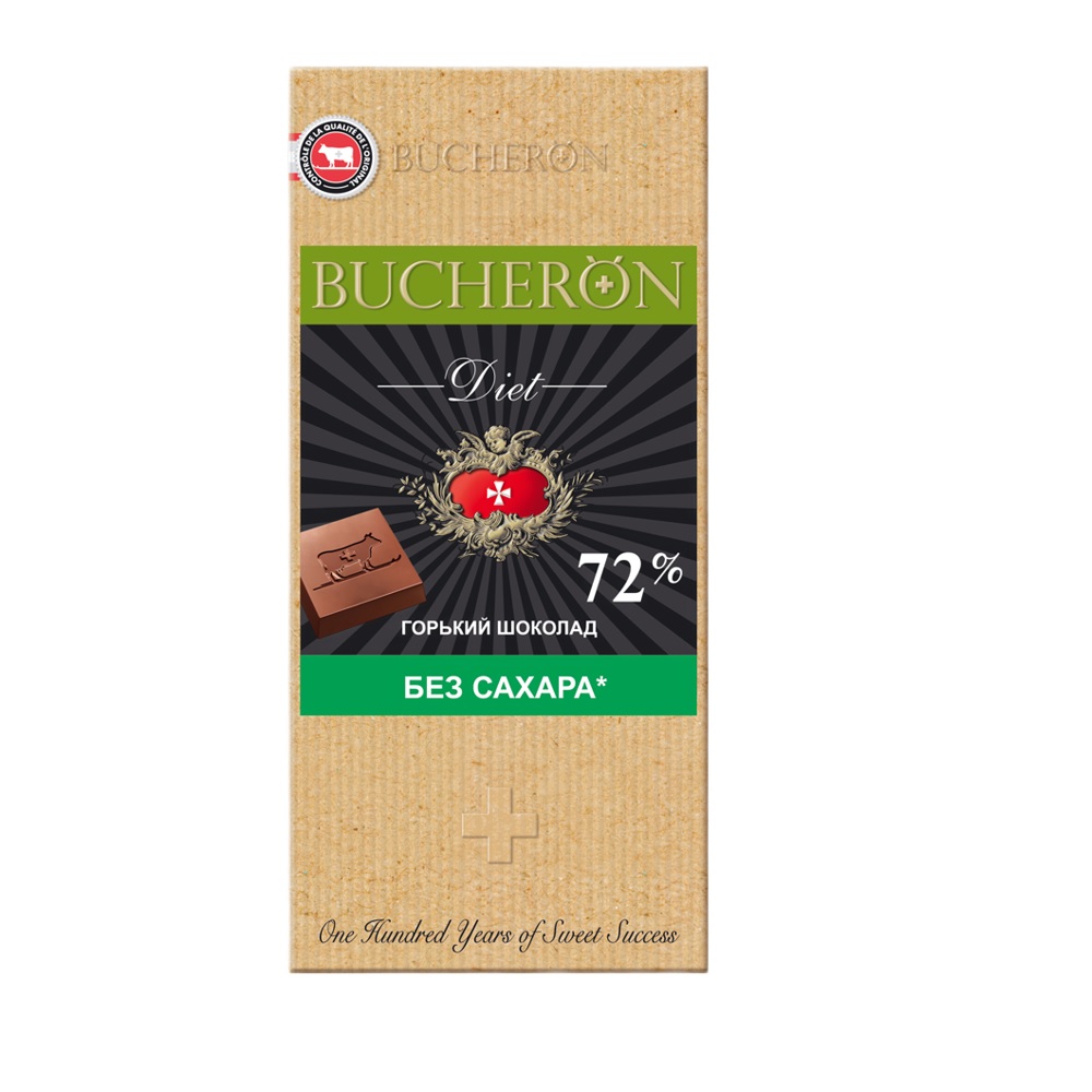 Изображение товара Шоколад Bucheron Diet Горький без Сахара 70г