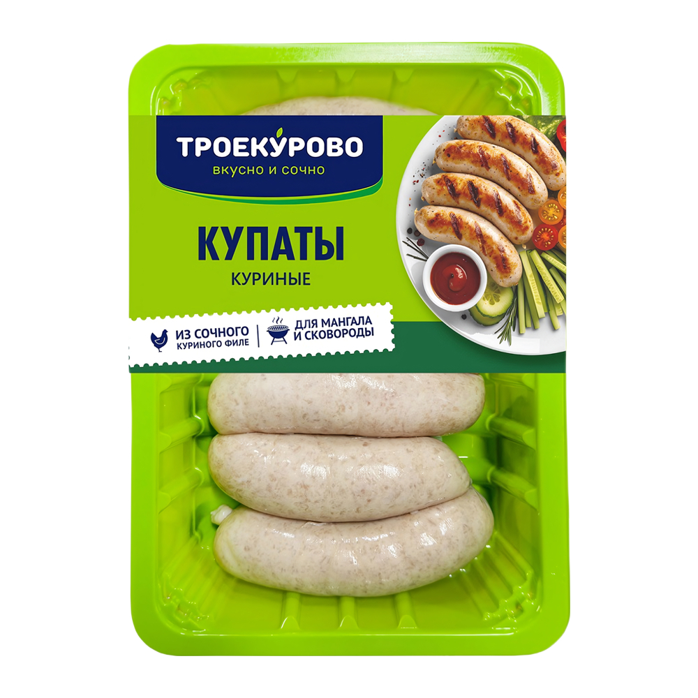 Изображение товара Купаты Куриные Троекурово 450г