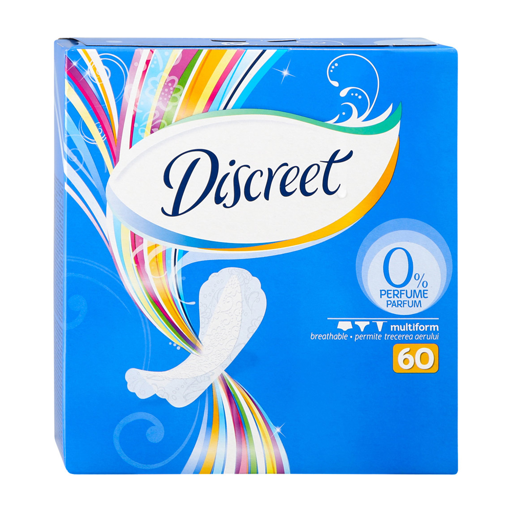 Изображение товара Discreet Air Multiform - ежедневные прокладки 60 шт