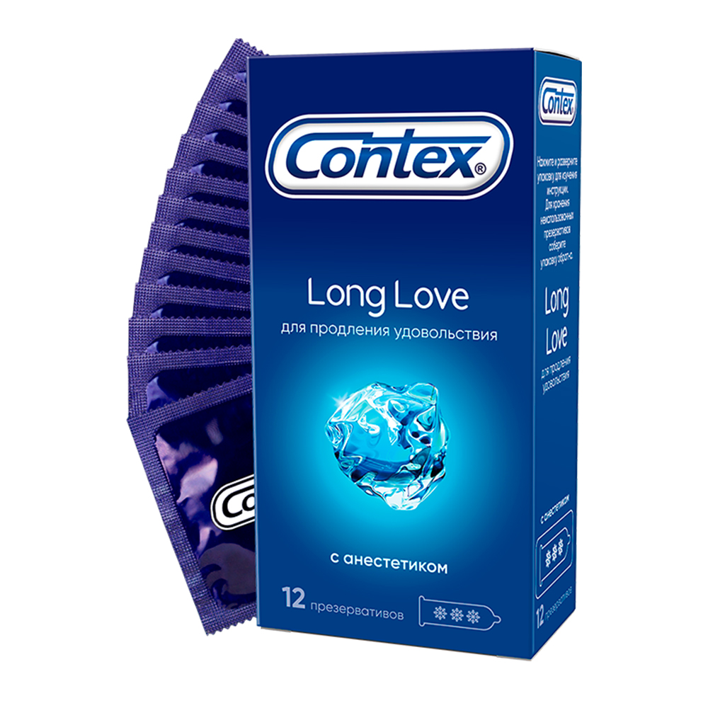 Изображение товара Contex Long Love No12 - презервативы 12 шт