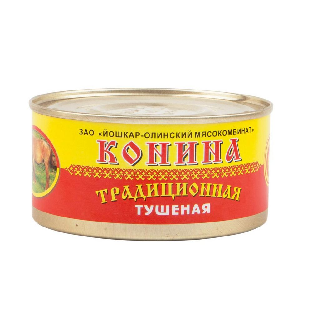 Изображение товара Конина Тушеная Традиционная 325г