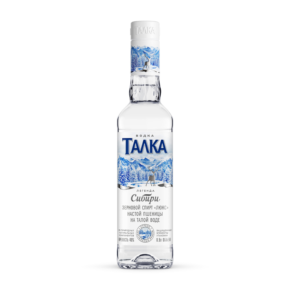 Изображение товара ТАЛКА Водка 40% 0,5 л