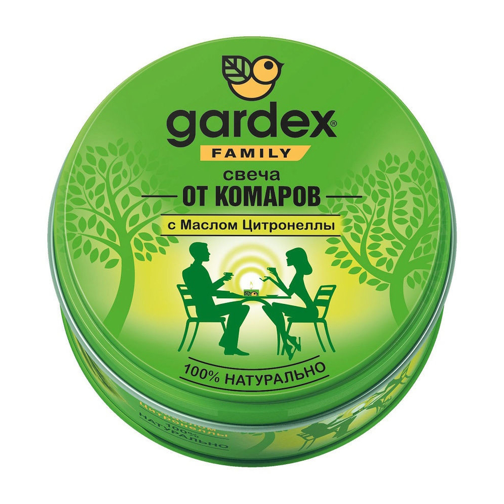 Изображение товара Средство от насекомых Gardex Family свеча 200г от комаров Изображение товара Средство от насекомых Gardex Family свеча 200г от комаров