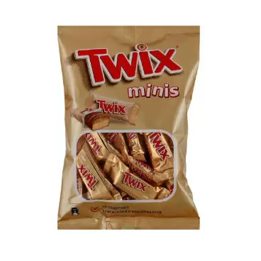Изображение товара Шоколадный Батончик Twix Minis 184г