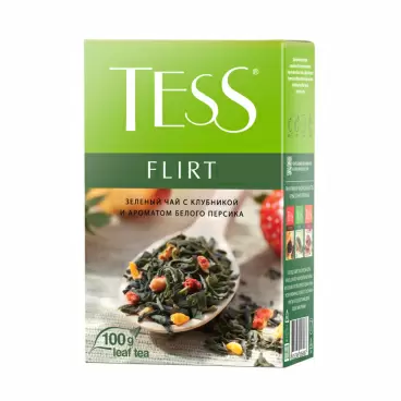 Изображение товара Чай Зеленый Tess Flirt 100г
