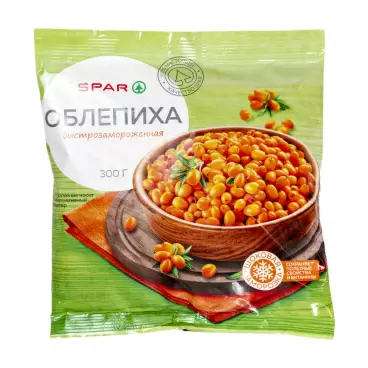 Изображение товара Облепиха SPAR Замороженная 300г