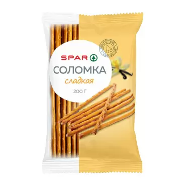 Изображение товара Соломка SPAR Сладкая 200г