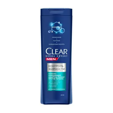 Изображение товара Шампунь Clear Men Против Перхоти и Жирности 380мл