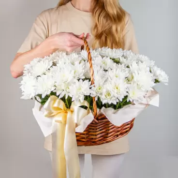 Изображение товара Корзина Белая Симфония