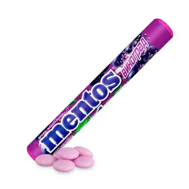 Изображение товара Драже Жевательное Mentos Виноград 37,5г