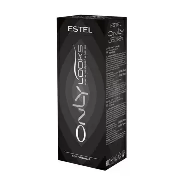 Изображение товара Краска для Бровей и Ресниц Estel Only Looks Черный 80мл