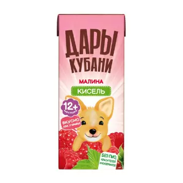 Изображение товара Кисель Дары Кубани Малина 200мл