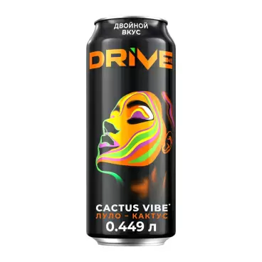 Изображение товара Энергетический Напиток Drive Me Луло Кактус 0,449л