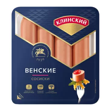 Изображение товара Сосиски Клинский Венские 410г